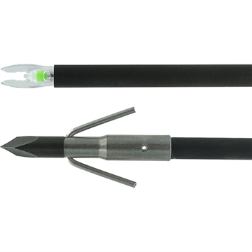 Picture of Muzzy Lighted Carbon Bowfishing Arrow Gar Point 1320-GBS