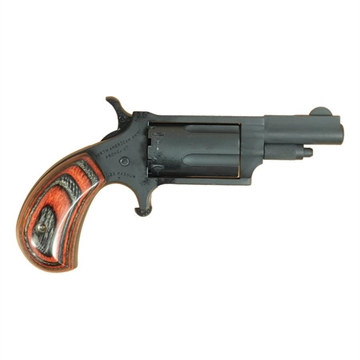 Picture of NAA 22M Mini Revolver Handgun .22 Magnum 5rd Capacity 1.625" Barrel Grey Cerakote with Red & Black Grips NAA-22M-SG-RBG