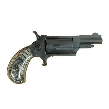 Picture of NAA 22M Mini Revolver Handgun .22 Magnum 5rd Capacity 1.625" Barrel Grey Cerakote with Silver & Black Grip NAA-22M-SG-SBG