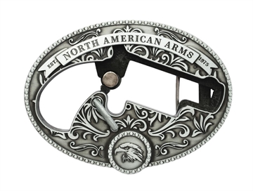 Picture of NORTH AMERICAN ARMS MAGNUM OVAL ORNATE BELT BUCKLE BBO-MS BBO-MS