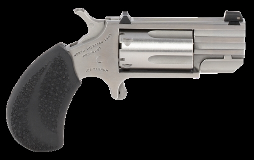 Picture of NORTH AMERICAN ARMS PUG 22 WMR 1IN BARREL 5RD SS TRITIUM SIGHT 22 WMR CONV NAA-PUG-TC NAA-PUG-TC