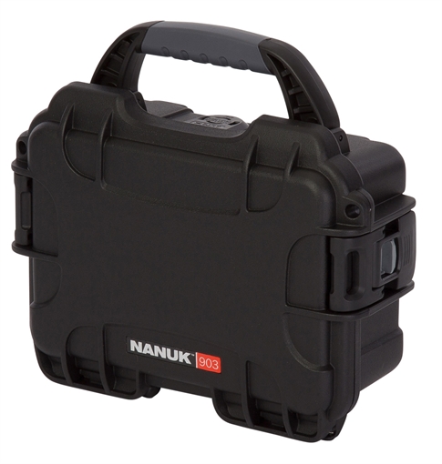 Picture of Nanuk 9031001 903 Impact Resistant Black Polymer w/ Foam Padding&Latches 9031001 903-1001