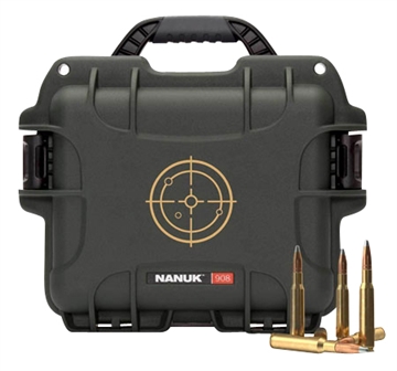 Picture of Nanuk 908 223Rem Black/White Resin 600rds 908AMMO1