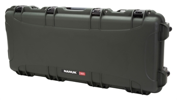 Picture of Nanuk 985 Takedown Case Olive Resin Lockable Latches for Rifles 985TAK6