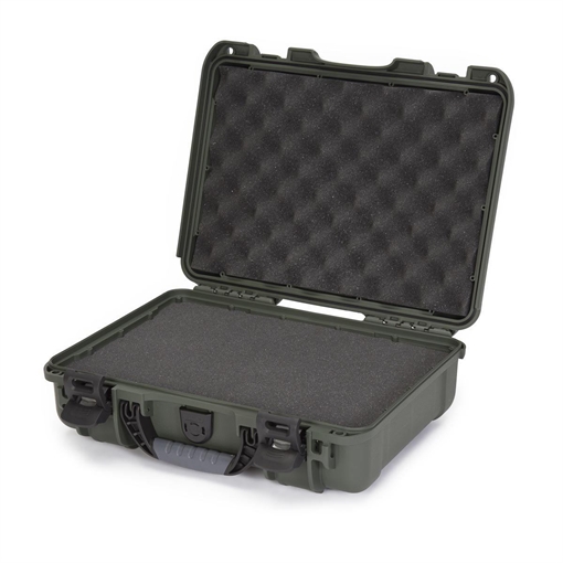 Picture of Nanuk 910 Waterproof Olive Resin w/ Foam Padding&Airline Approved 9101006