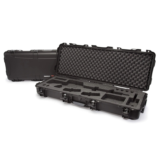 Picture of Nanuk 990AR01 990 Black Polymer w/ Foam Padding Lockable Latches & Wheels 990AR01 990-AR01