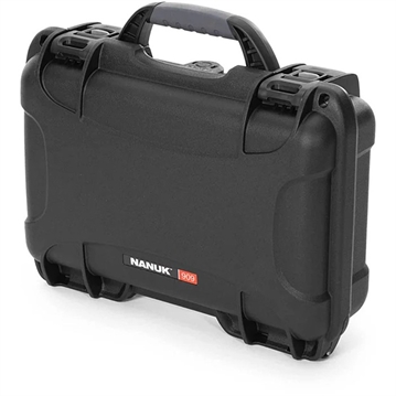 Picture of Nanuk Hard Cases Nanuk Pistol and Accessory Hard Case w/Foam Black 11.4 in. x 7 in. x 3.6 in 909S-010BK-0A0 909-1001