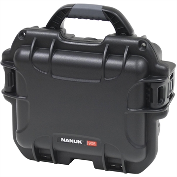 Picture of Nanuk Hard Cases Nanuk Pistol and Accessory Hard Case w/Foam Black 9.4 in. x 7.4 in. x 5 in. 905S-010BK-0A0 905-1001