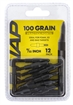 Picture of NAP 3D Practice Points Field Tips Fixed 100 Gr Black/ 12 Pack NAP60P3DP932