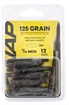 Picture of NAP 3D Practice Points Field Tips Fixed 125 GR Black/ 12 Pack NAP60P3DP932X