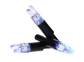 Picture of New Archery Products NAP Thunderglo Lighted Nocks Blue Universal Fit 6 pk. NAP-ILLN-BL-6PK NAPILLNBL6PK