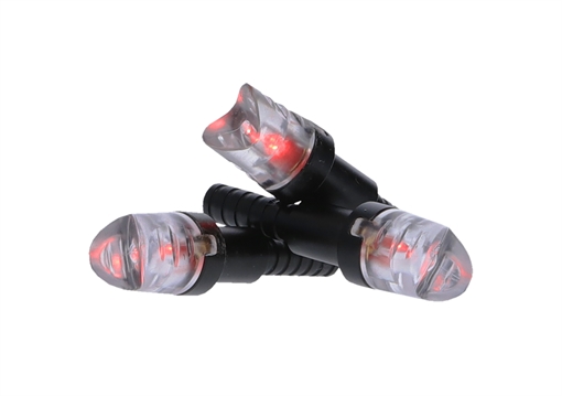 Picture of New Archery Products NAP Thunderglo Lighted Nocks Red Universal Fit 6 pk. NAP-ILLN-RD-6PK NAPILLNRD