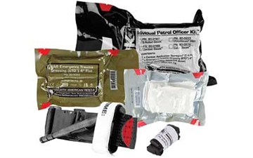 Picture of North American Rescue Individual Patrol Officer Kit (IPOK) w/ S-Rolled Gauze 80-0167
