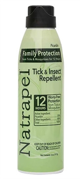 Picture of Natrapel Picaridin Insect Repellent 6 oz Aerosol Repels Ticks & Biting Insects Effective Up to 12 hrs 00066878