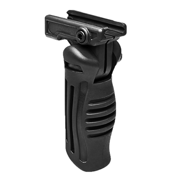Picture of NcSTAR Folding Vertical Grip, Compatible with 1913 Picatinny Rails, Matte Finish, Black AARFVG