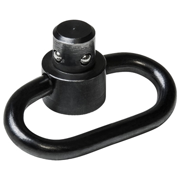 Picture of NcSTAR Quick Detach Sling Swivel, 1.25" Wide, Steel Construction, Black AASWQRB