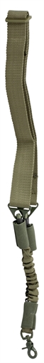 Picture of NcStar Single Point Sling Green Nylon 44"-60" OAL Adjustable Bungee AARS1PG