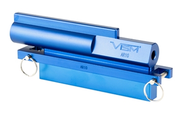 Picture of NcSTAR AR10 Upper Receiver Block, For use with AR-10, Anodized Finish, Blue VTHAR10UVB