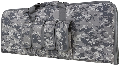 Picture of NcStar VISM Carbine Case Digital Camouflage PVC Nylon w/ Lockable Zippers Pockets & Padded Carry Handle CVCP2960D36