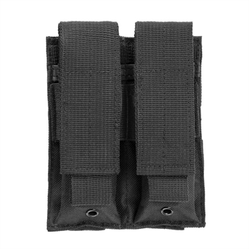 Picture of NcSTAR Double Pistol Magazine Pouch, Nylon, Black, MOLLE Straps for Attachment, Fits Two Standard Capacity Double Stack Magazines CVP2P2931B