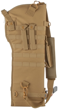 Picture of NcStar VISM Scabbard w/ Tan Finish MOLLE Webbing D-Ring & Grommet for Drainage for Rifle/Carbine CVRSCB2919T