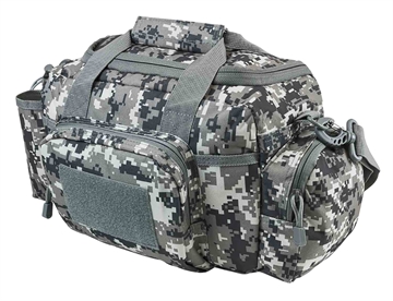 Picture of NcStar VISM Range Bag with Small Size, Side Pockets, PALs Webbing, Carry Handles, Pockets & Digital Camouflage Finish CVSRB2985D