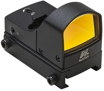Picture of NcStar Micro Red Dot Optic Black Anodized 1 x 0.93" x 0.66" 2 MOA Red Dot DDAB