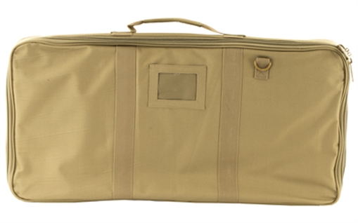 Picture of NcSTAR Discreet Carbine Case, Nylon, Tan, Fits 16" Barreled AR Platform Rifles, Includes Shoulder Strap CV3DIS2947T-26