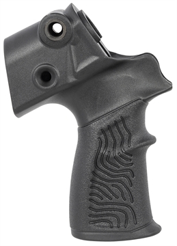 Picture of NcStar DLG-118 Pistol Grip Stock Adapter Black Polymer for Mossberg 500, 590; Maverick 88 VG118