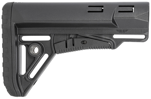 Picture of NcStar DLG-129 Sharp Mil-Spec Stock Black Synthetic Collapsible VG129