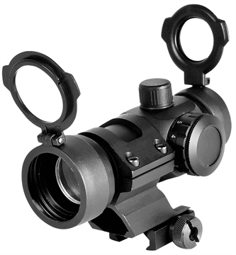Picture of NcStar 30mm REd & Green Dot Tube Reflex Optic Black Anodized 1 x 30 mm 3 MOA Red/Green Dot DMRG130