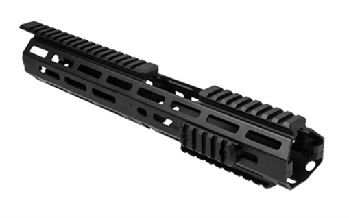 Picture of NcSTAR MLOK Extended Handguard, Fits AR-15 with Carbine Length Gas System and Fixed Front Sight Base, Drop In, Anodized Finish, Black VMARMLCE
