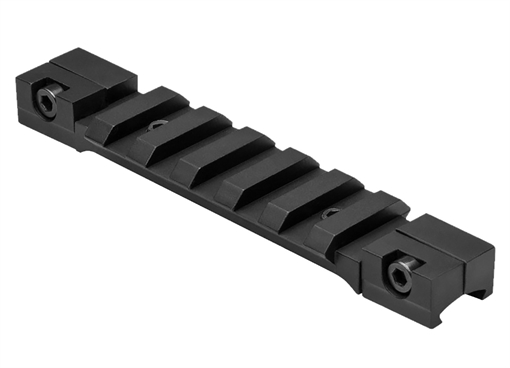 Picture of NcStar 3/8 Dovetail to Picatinny Adapter Black Anodized MAD38PS