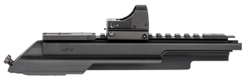 Picture of NcStar AK Micro Dot Mount and Rail Receiver Cover Gen 2 Steel/Aluminum 9.50" MAKMDV2