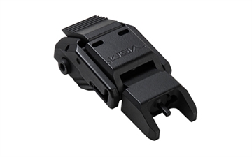 Picture of NcSTAR Pro Series Front Flip-Up Sight, Fits Picatinny, Matte Finish, Black VMARFLF
