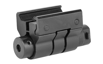 Picture of NcSTAR Red Laser with Weaver Mount, Black, Mounts to Most Weaver Style/ Picatinny Rails, Fully Adjustable for Windage and Elevation, Side to Side Toggle On/Off, Includes Mounting and Adjustment Tools, Uses (3) LR44 Batteries (Included) APRLS