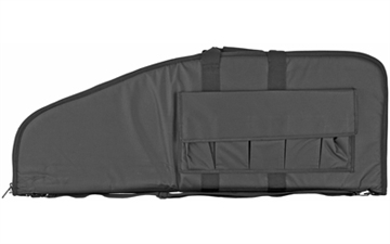 Picture of NcSTAR Scoped Rifle Case, Rifle Case, Black, Nylon, 42", Tall Model CVS2907-42