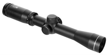 Picture of NcStar Pistolero 2-7x 32mm Illuminated Red Plex Reticle 1" Tube Black Anodized Aluminum SEPB2732B
