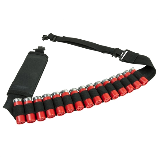 Picture of NcSTAR Shotgun Bandolier Sling w/Sling Swivel Hardware AASHB