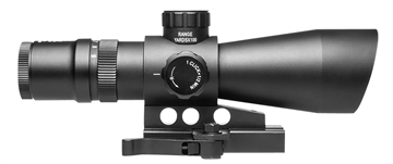 Picture of NcSTAR 3-9X42 Mark III Tactical Gen II, 3-9X Magnification, 42mm Objective Lens, Mil Dot Reticle, Black STM3942GV2