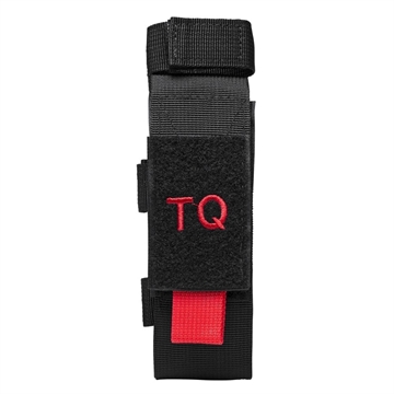 Picture of NcSTAR Tourniquet & Trauma Shear Pouch, Black, MOLLE Straps for Attachment, Fits Most Tourniquet and Trauma Shears CVTQ2990B