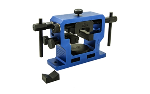 Picture of NcSTAR Universal Sight Pusher Tool, Compatible with Most Handguns Front and Rear Sights, Anodized Finish, Blue VTUFNR