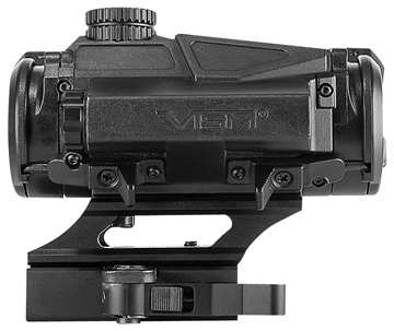 Picture of NcStar SPD Solar Combat Red Dot Reflex Optic Black Anodized 1 x 24.5 mm 4 MOA Red Dot VDBSOLC