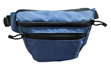 Picture of NcSTAR CCW Fanny Pack, Blue, Fully Adjustable Waist Strap Extends Out to 60" CVFP3057BL