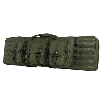 Picture of NCSTAR DOUBLE CARBINE CASE 42" OD GREEN NYLON W/ SHOULDER STRAPS AND 3 ACC POCKETS CVDC2946G-42