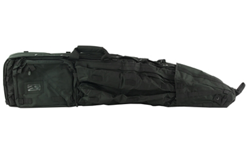 Picture of NcSTAR Drag Bag, 45" Rifle Case, Nylon, Black, Includes Backpack Shoulder Straps CVDB2912B