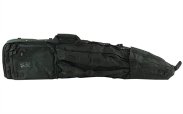 Picture of NcSTAR Drag Bag, 45" Rifle Case, Nylon, Black, Includes Backpack Shoulder Straps CVDB2912B