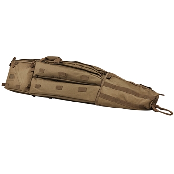 Picture of NcSTAR Drag Bag, 45" Rifle Case, Nylon, Tan, Includes Backpack Shoulder Straps CVDB2912T
