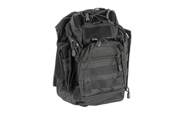 Picture of NcSTAR First Responder Utility Bag, Nylon, Black, MOLLE / PALS Webbing, Rear Concealed Carry Pocket, Shoulder Strap CVFRB2918B