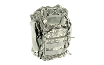 Picture of NcSTAR First Responder Utility Bag, Nylon, Gray Digital Camo, MOLLE / PALS Webbing, Rear Concealed Carry Pocket, Shoulder Strap CVFRB2918D